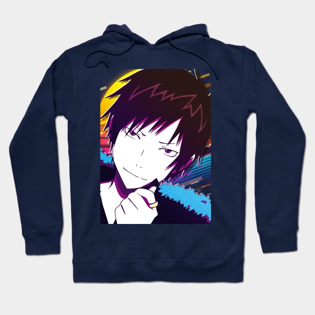 Orihara Izaya Hoodie by 80sRetro